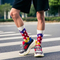 Xianghui Fashion Crazy Athletics Over The Calf Mens Sports Socks