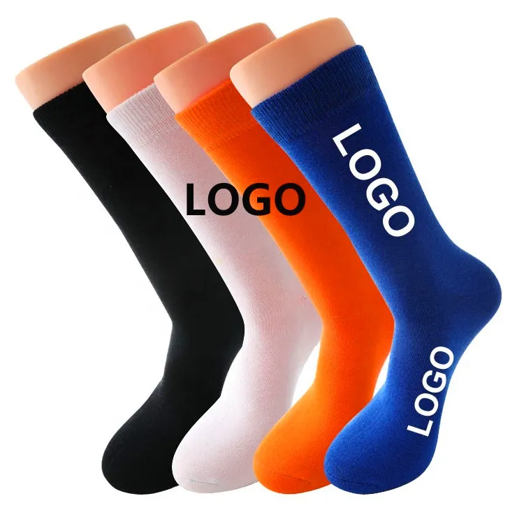 Xianghui Custom Logo Crew Socks Men Running Sport Cycle Athletic Basketball Socks