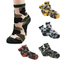 Xianghui Women's Novelty Lace Through Camouflage Pattern Ankle Sock