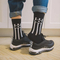 Xianghui Wholesale Custom Pattern Jacquard Fashion Cotton Happy Socks
