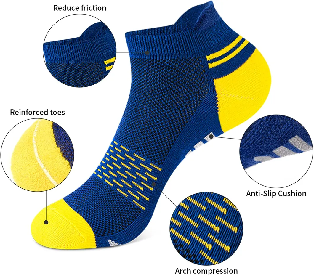 Xianghui Can Custom Logo Cotton Running Outdoor Basketball Sport Socks