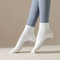 Xianghui Non-Slip Toe Indoor Floor Exercise Fitness Dance Pilates Quarter Socks
