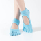 Xianghui Five Finger Yoga Socks Non-Slip Hole Split Toe Pilates Dance Beginners Socks