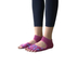 Xianghui Printed Non-Slip Hoop Sole Pilates Exercise Happy Yoga Toe Flip Flop Socks