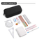 Blank Solid Color Customized Logo Wholesale Fashion Portable Pencil Case Small Student Oxford Pen Pencil Bag for School