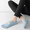 Xianghui fashion Fitness Non Slip Women Breathable Toe Peep-Toe Yoga Sport Socks