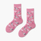 Xianghui Custom Funny Dress Jacquard Fashion Cotton Crew Socks