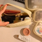 Xianghui Custom Makeup Bag Portable PU Leather Waterproof PVC Travel Make up Cosmetic Bag