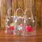 Xianghui OEM Transparent Make up Window PU/PVC Cosmetic Bag Waterproof Travel Beauty Makeup Bag