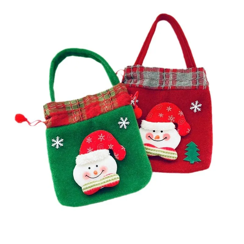 Xianghui Santa Claus Christmas Easter Gift Bag Non-Woven Pouch Bags