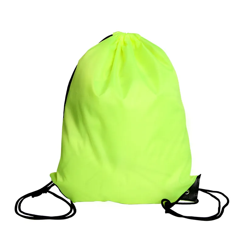 Xianghui Custom Promotional Polyester Drawstring Bag Bunched Pocket Nylon Bag