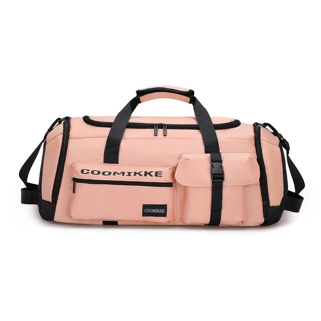 Xianghui Custom Waterproof Wet and Dry Separation Leather Sports Gym Travel Bag