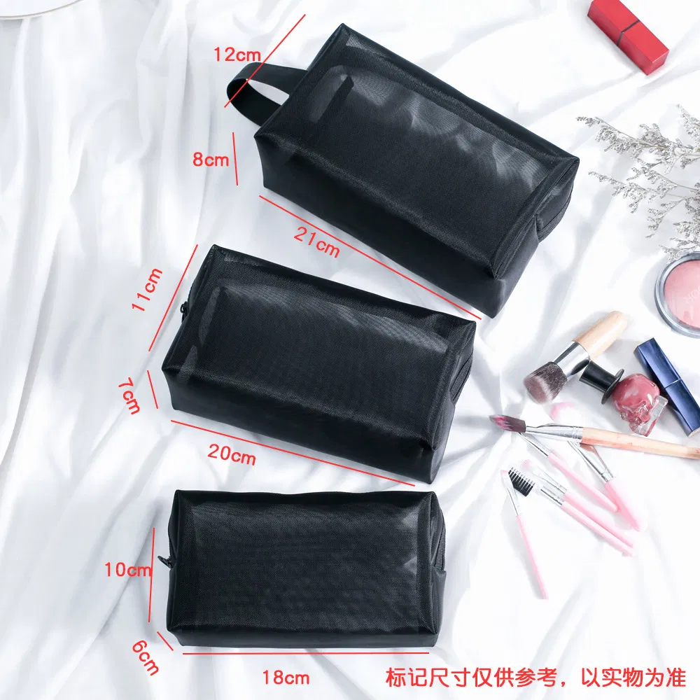 Xianghui Custom Makeup Bag Portable PVC Waterproof Toiletry Pouch Travel Make up Bag Cosmetic Bag