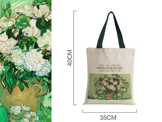 Xianghui Oil Painting Eco-Friendly Bag DIY Customized Promotional Bag
