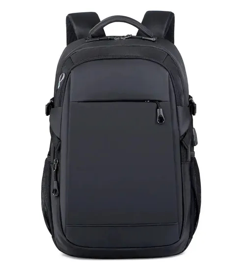 Xianghui USB Anti-Theft Pocket Printed Logo Leisure Backpack Computer Bag