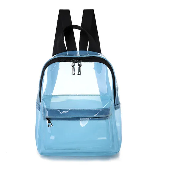 Xianghui Stylish Waterproof PVC Transparent Unisex Custom Logo PVC Backpack