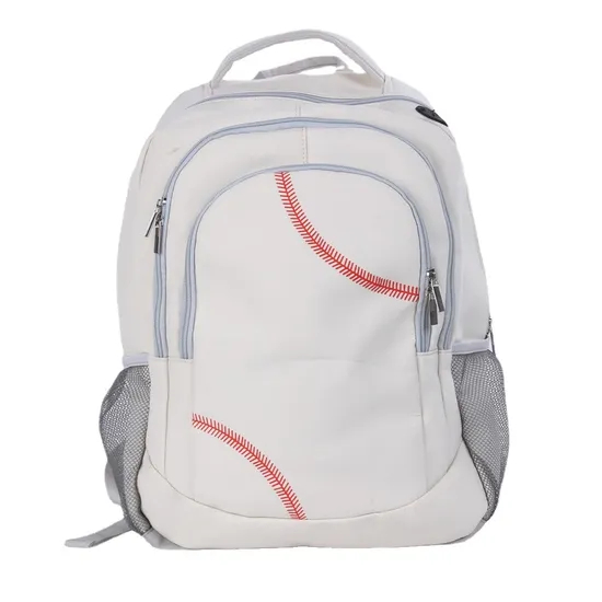 Xianghui Baseball Backpack Cow Bag Outdoor Sports Backpack Diaper Storage Bag