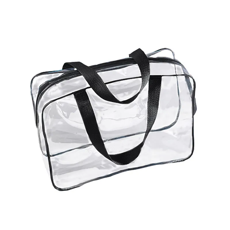 Xianghui Waterproof Toiletry Bags Makeup Bag PVC Pouch Bag with Zipper