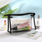 Custom Makeup Bag Portable PU Leather Waterproof Toiletry Pouch Travel Make up Bag Cosmetic Bag