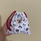 Xianghui Portable Makeup Toiletry Bag Travel Sanitary Pad Storage Bag Large Capacity Drawstring Closure Jewelry Storage Pouch