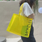 Xianghui Fashion Waterproof Women Shopping Bags PVC with Custom Printed Logo Hand Bag Tote Bags