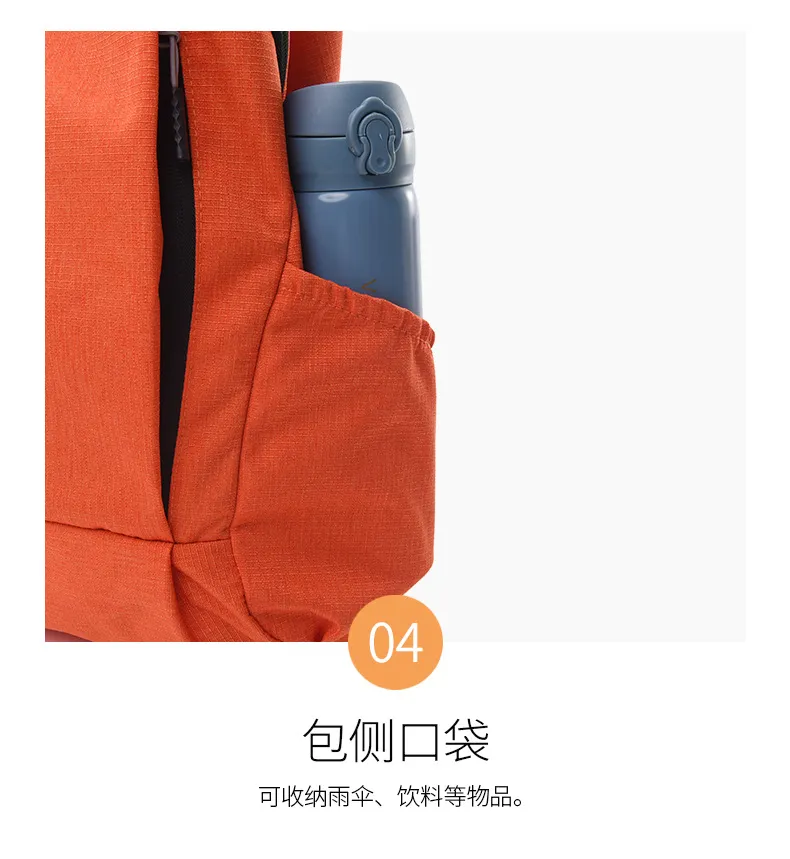 Xianghui Lightweight Backpack Schoolbag Load Reduction Oxford Cloth Multi Function Travel Casual Cycling Laptop Bag Backpack Outdoor