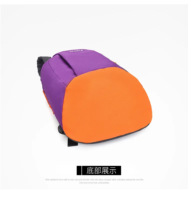 Xianghui Travel Lightweight Backpack Phone Bag Outdoor Sports Hiking Bag Travel Casual Trekking Small Backpack Unisex Schoolbag