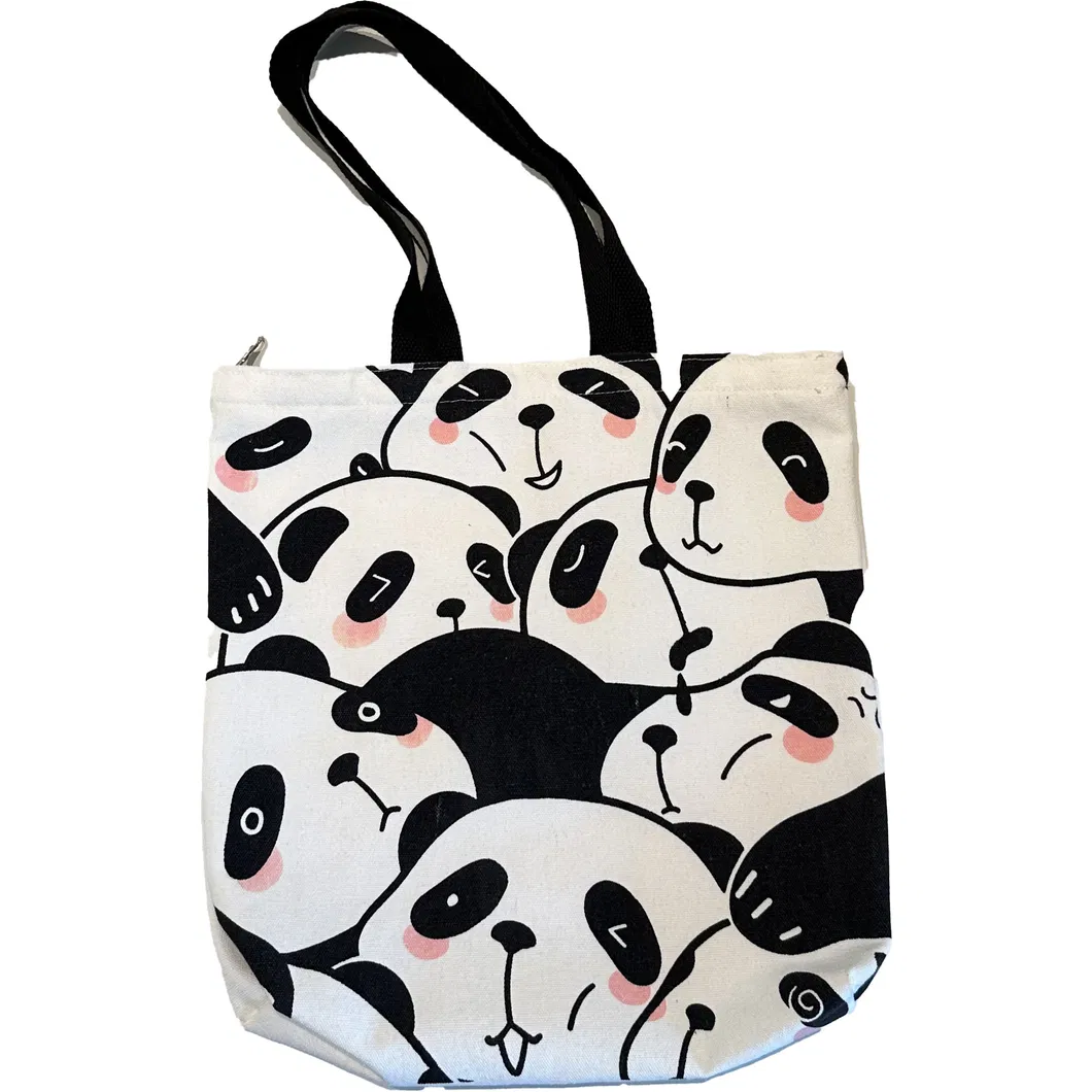 Xianghui China Factory OEM Custom Design Printed Cotton Canvas Jute Tote Shopping Bag