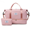 Xianghui Large Capacity Travel Bag Women Short Trip Convenient Luggage Bag Storage Wet Dry Separate Sports Gym Tote