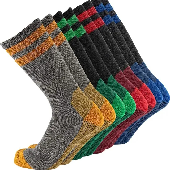 Xianghui Merino Wool MID-Calf Socks Men's Hiking Socks