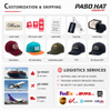 Blank 6 Panel Dad Hat with Custom Logo Embroidery 100% Cotton Twill Adjustable Sports Cap