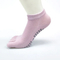 Xianghui Women's Yoga Solid Color Cotton Sweat Absorbent Toe Socks