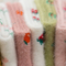 Xianghui Colorful Cotton Fruits Pattern Women Young Girls Tube Socks