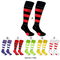 Xianghui Custom Long Soccer Socks Jacquard Knitted Rugby Socks