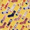Xianghui Wholesale Custom Funny Dress Beer Face Bear Cheese Socks