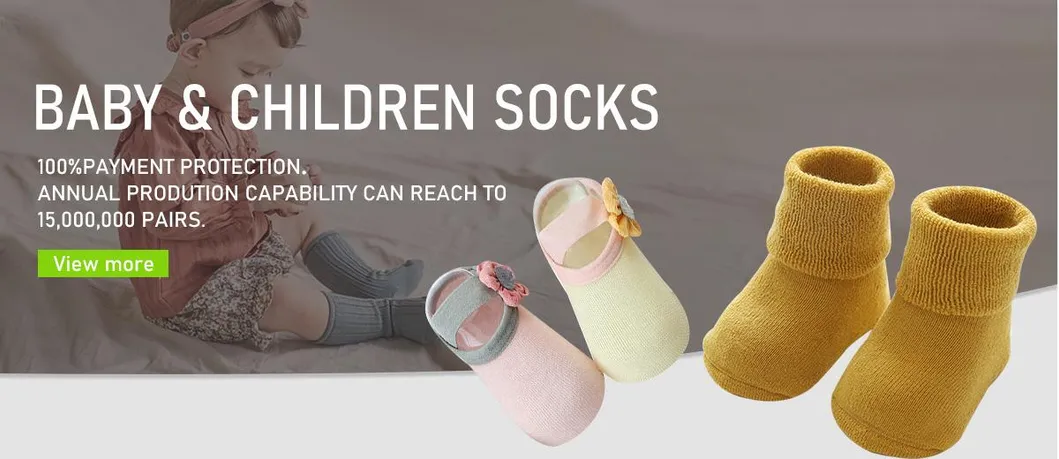 Xianghui Hot Selling Children Cartoon Doll Cotton Hose Children Fashion Socks