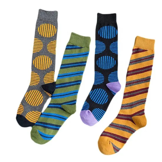 Xianghui Can Custom Logo Wholesale Infants Baby Boys Girls Crew Happy Socks
