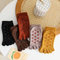 Xianghui Non Slip Cotton Absorb Sweat Deodorant Floor Warm Toe Yoga Socks