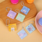 Xianghui Colorful Custom Patterns Animals Square Shape Acrylic Keychain