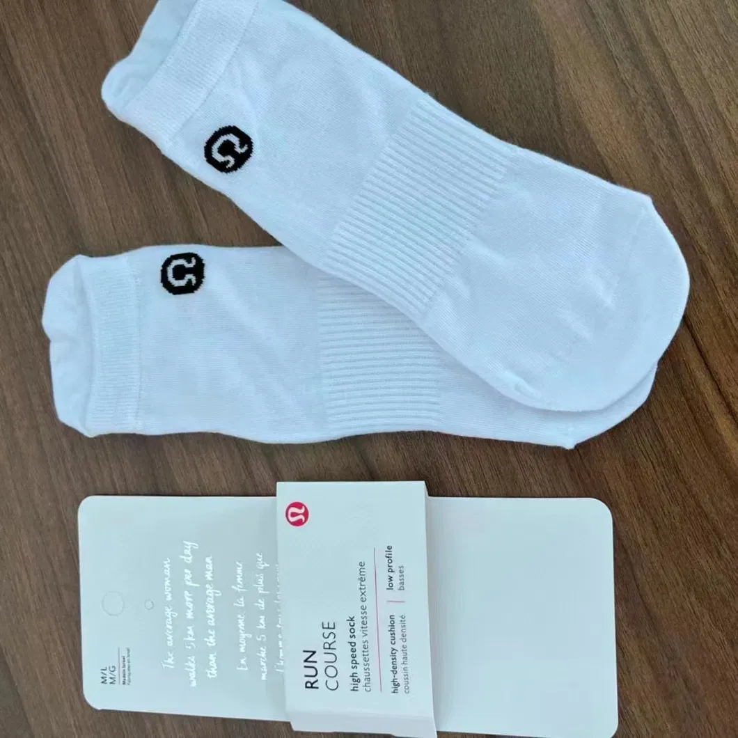Xianghui New Yoga Luxury Lulu Thin Low Cut Sports Socks for Men and Women