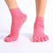 Xianghui Cotton Wholesale Grip Colorful Sport Toe Yoga Sock for Women