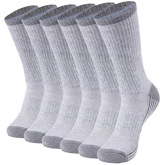 Xianghui Bamboo Socks Soft Athletic Hiking Crew Cushioned Dress Casual Socks