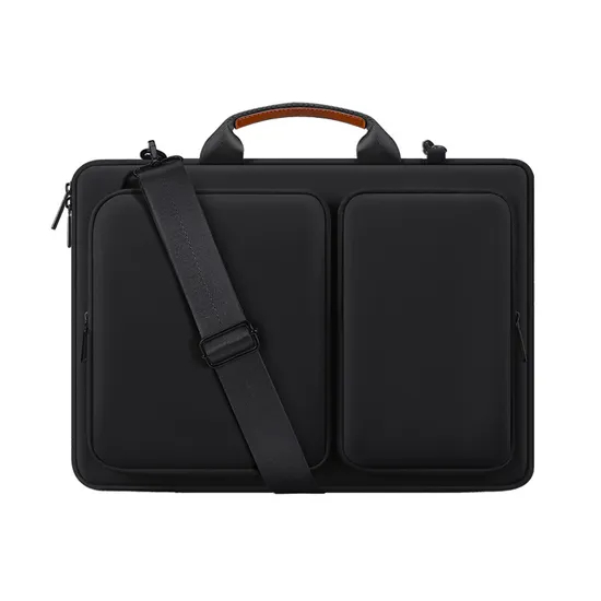 Xianghui Black and White Universal Business Office Laptop Bag Men's Computer Laptop Bag