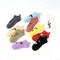 Xianghui Comfortable Expression Cotton Woman Slippers Short Ankle Socks