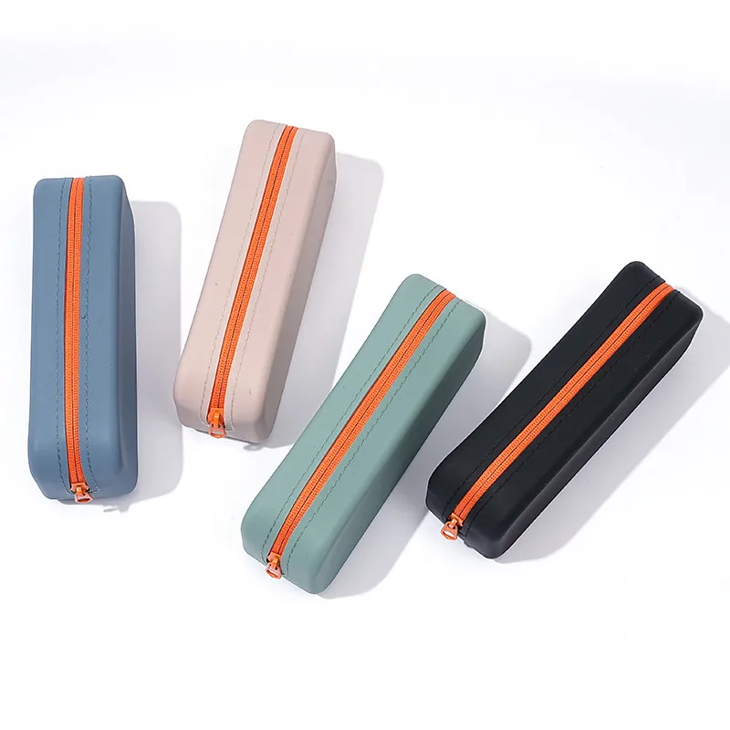 Colorful School Supplies Pencil Bags Wholesale Personalized Fashion Stationery Canvas Fabric School Kids Pencils Bag