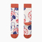 Xianghui Custom Unisex Funny Pattern Jacquard Tube Cotton Crew Happy Socks