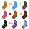 Xianghui Custom Funny Dress Jacquard Fashion Cotton Crew Socks