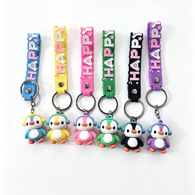 Custom PVC Soft Rubber Keychains — Personalized with Your Logo