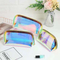 Xianghui Wholesale Laser TPU Transparent Portable Storage Multi-Functional Cosmetic Makeup Bags