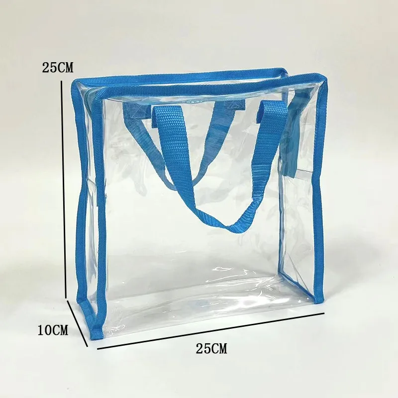 Xianghui OEM Transparent Make up Window PU/PVC Cosmetic Bag Waterproof Travel Beauty Makeup Bag